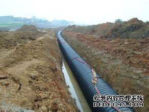 HDPE鋼帶波紋管排水管道的施工方法(圖1)