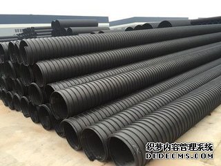 400mm鋼帶增強(qiáng)聚乙烯波紋管的應(yīng)用領(lǐng)域(圖1)